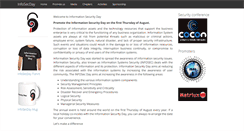 Desktop Screenshot of informationsecurityday.com